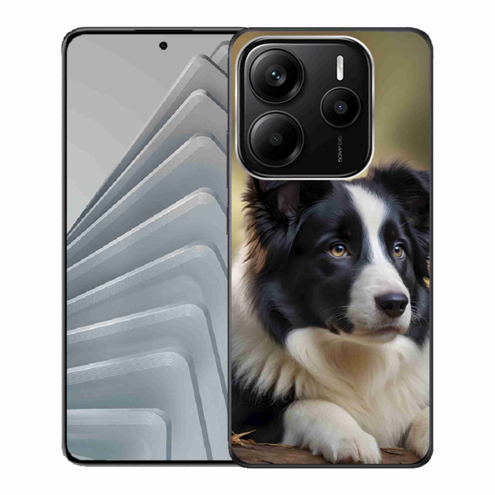 Gélový kryt mmCase na Xiaomi Redmi Note 14 5G - border kólia 2