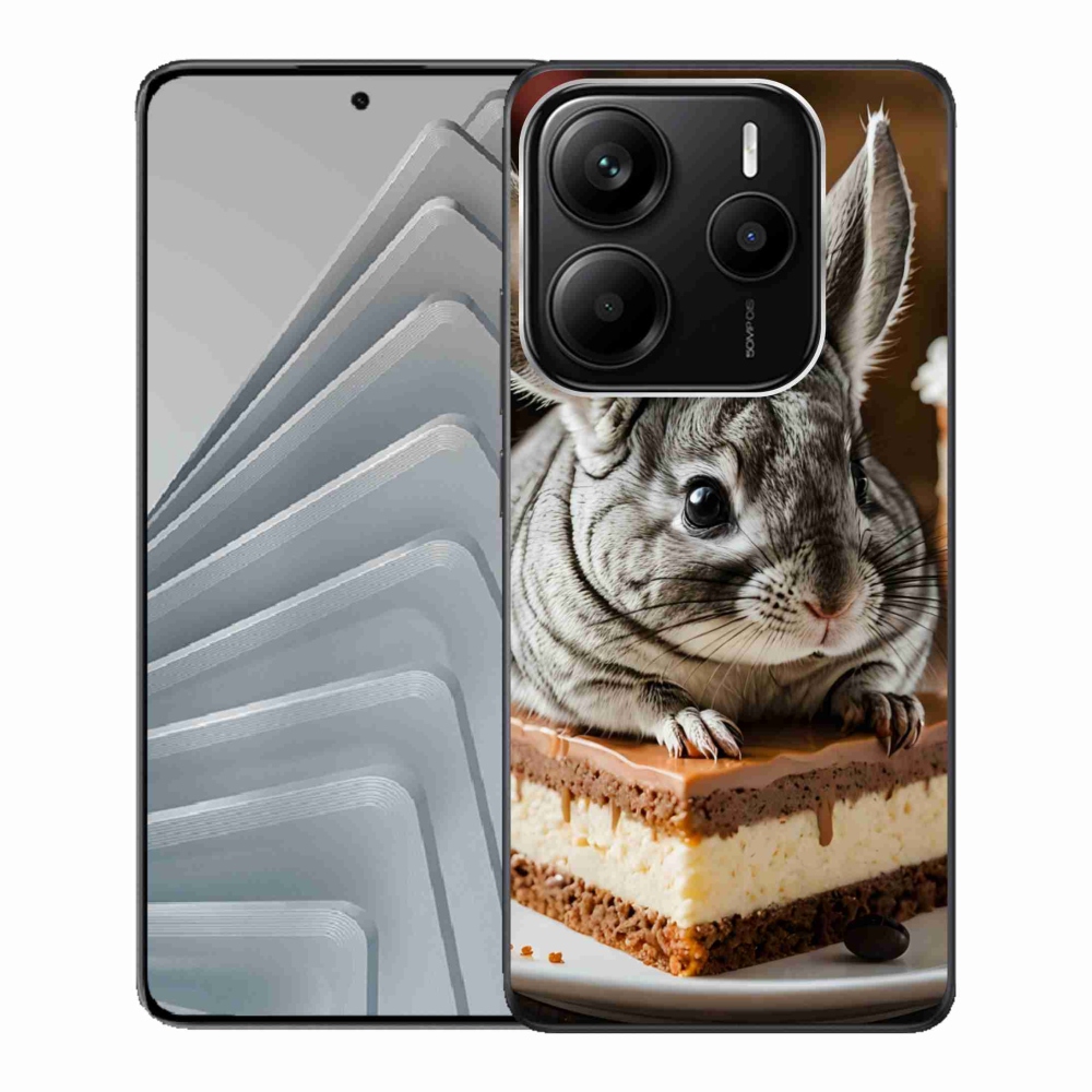 Gélový kryt mmCase na Xiaomi Redmi Note 14 5G - činčila