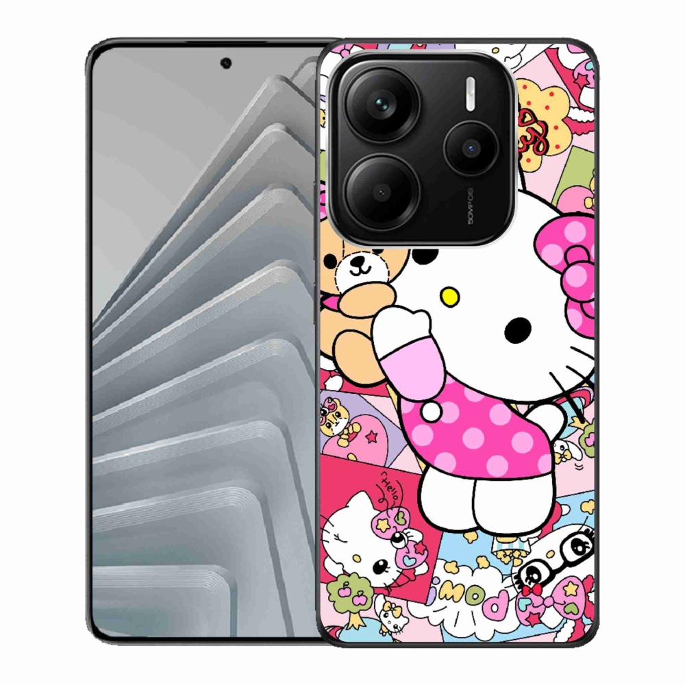 Gélový kryt mmCase na Xiaomi Redmi Note 14 5G - cute kitty