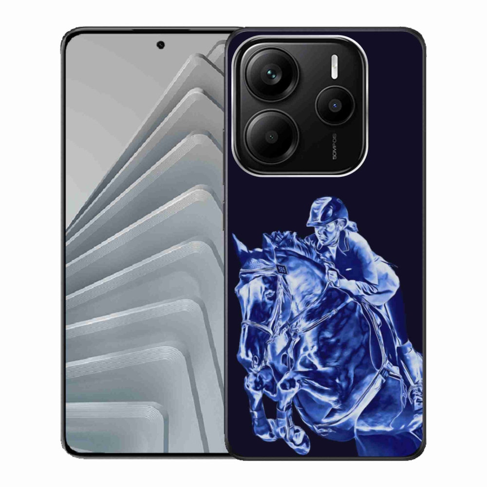 Gélový kryt mmCase na Xiaomi Redmi Note 14 5G - dostihový kôň