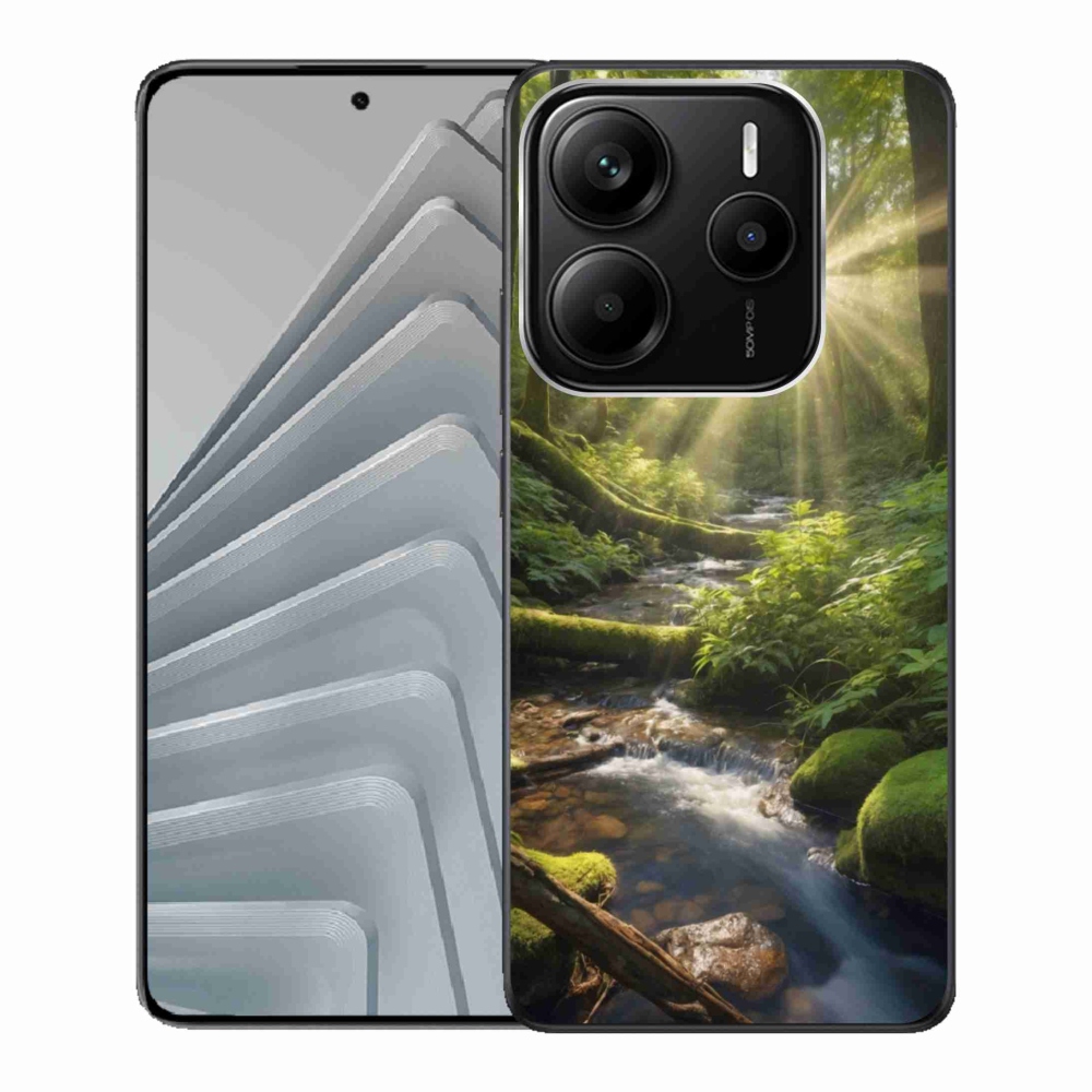 Gélový kryt mmCase na Xiaomi Redmi Note 14 5G - hlbina lesa