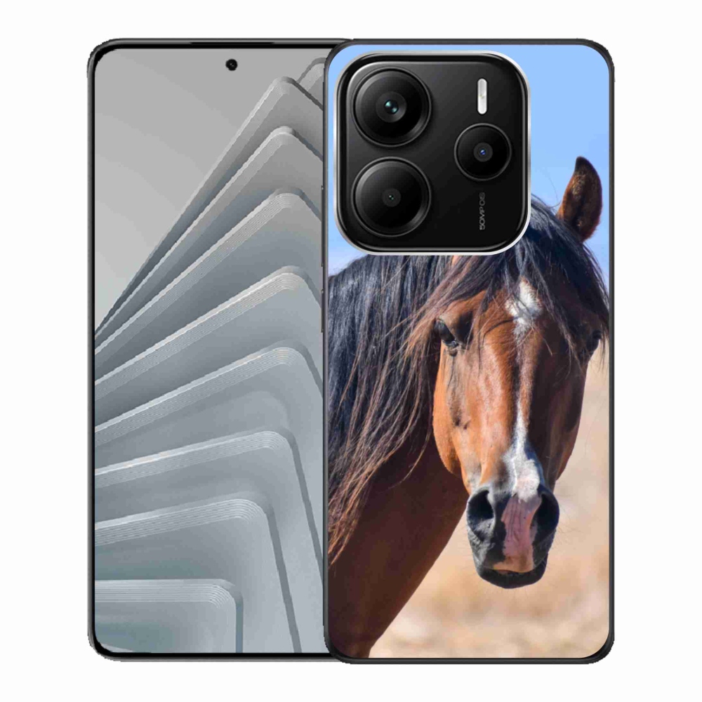 Gélový kryt mmCase na Xiaomi Redmi Note 14 5G - pokojný kôň