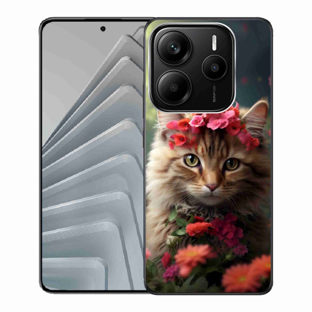 Gélový kryt mmCase na Xiaomi Redmi Note 14 5G - mačacia princezná