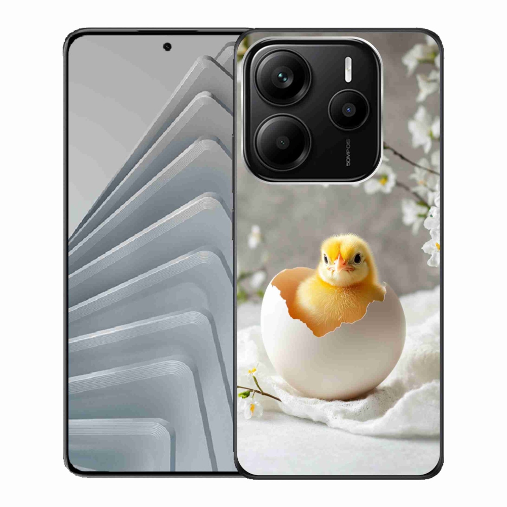 Gélový kryt mmCase na Xiaomi Redmi Note 14 5G - kuriatko