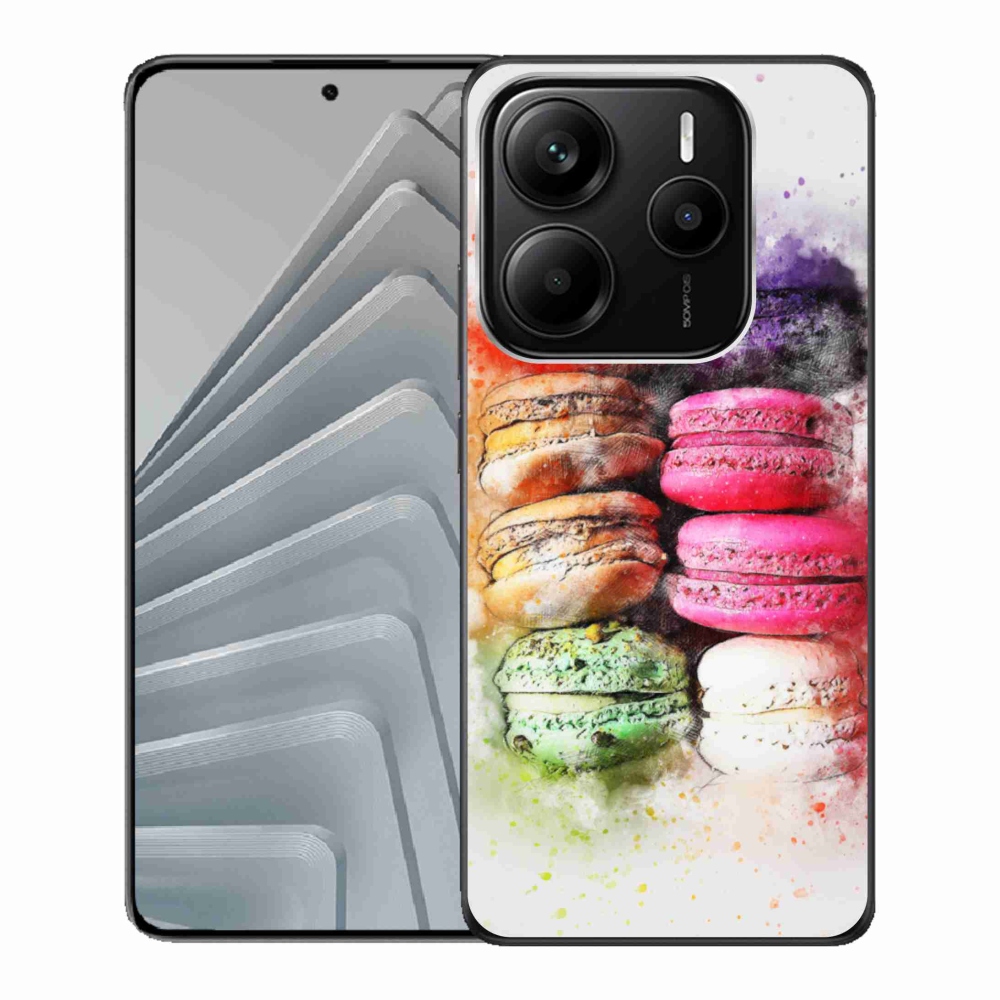 Gélový kryt mmCase na Xiaomi Redmi Note 14 5G - makrónky