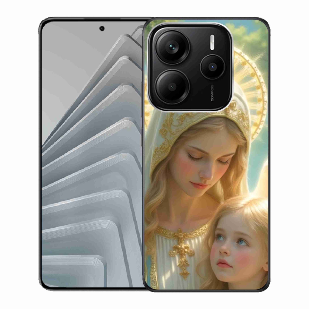 Gélový kryt mmCase na Xiaomi Redmi Note 14 5G - náboženský motív 2