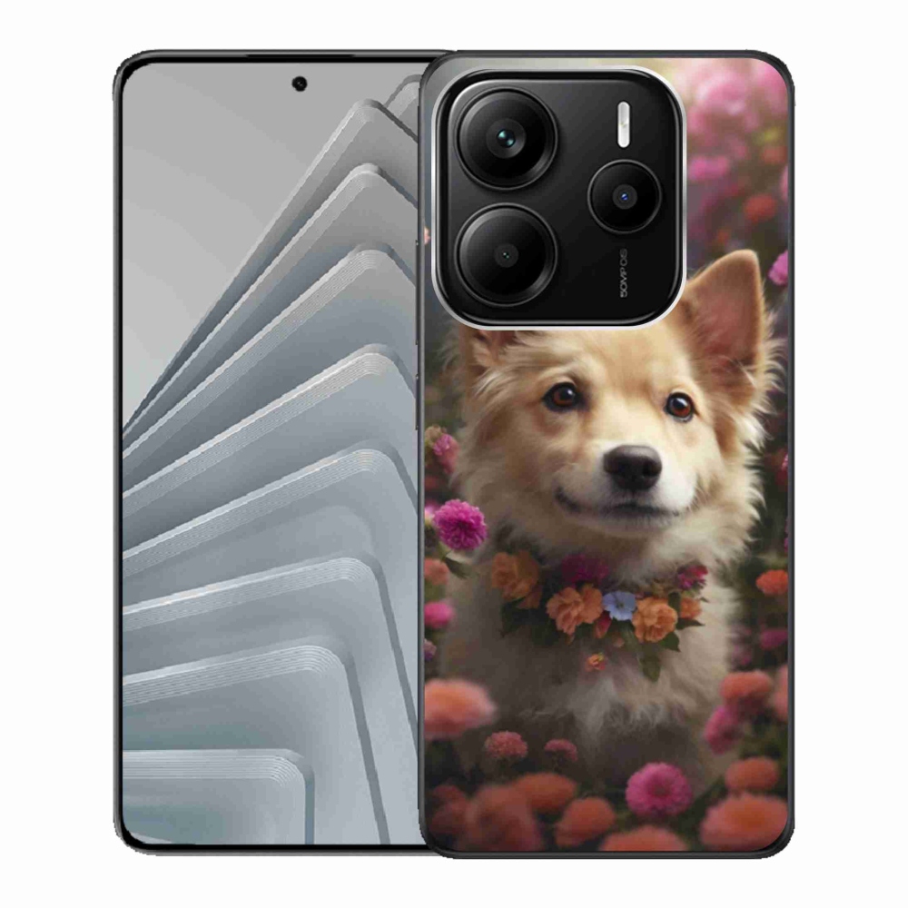 Gélový kryt mmCase na Xiaomi Redmi Note 14 5G - nemecký špic