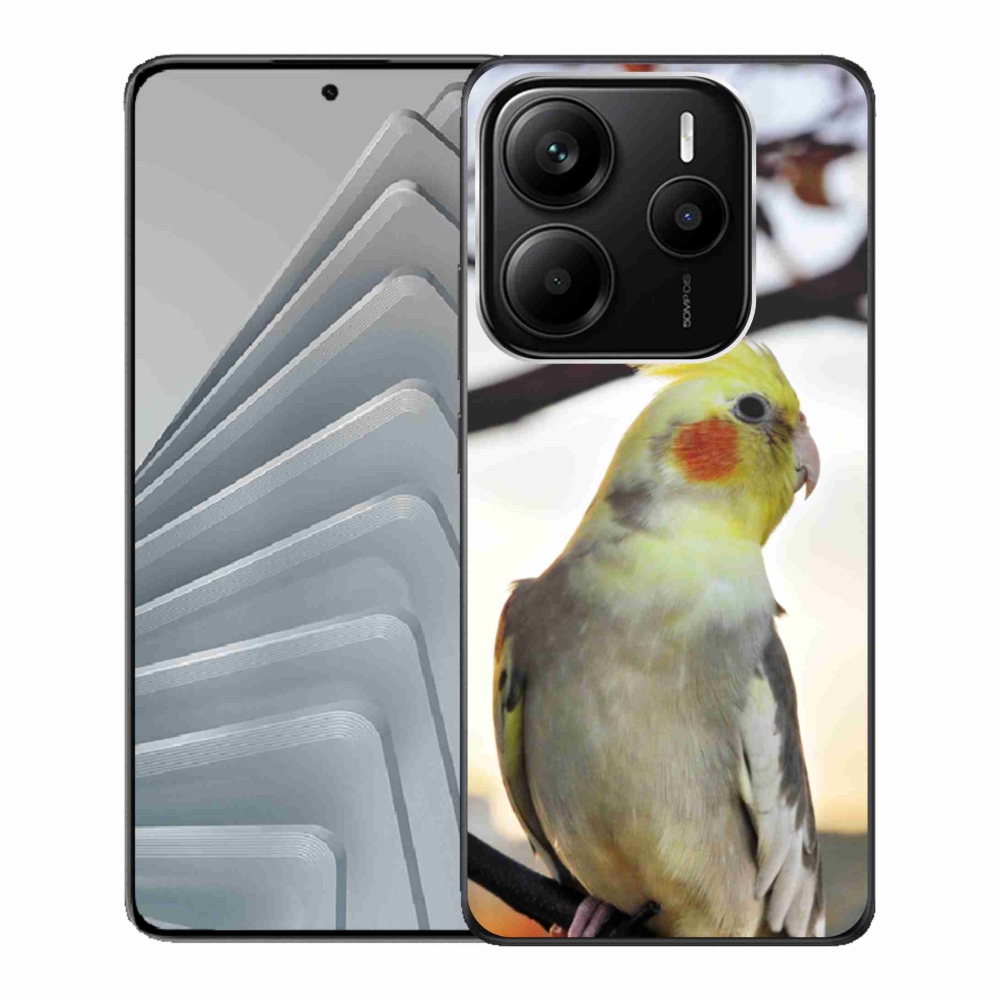 Gélový kryt mmCase na Xiaomi Redmi Note 14 5G - papagáj korela