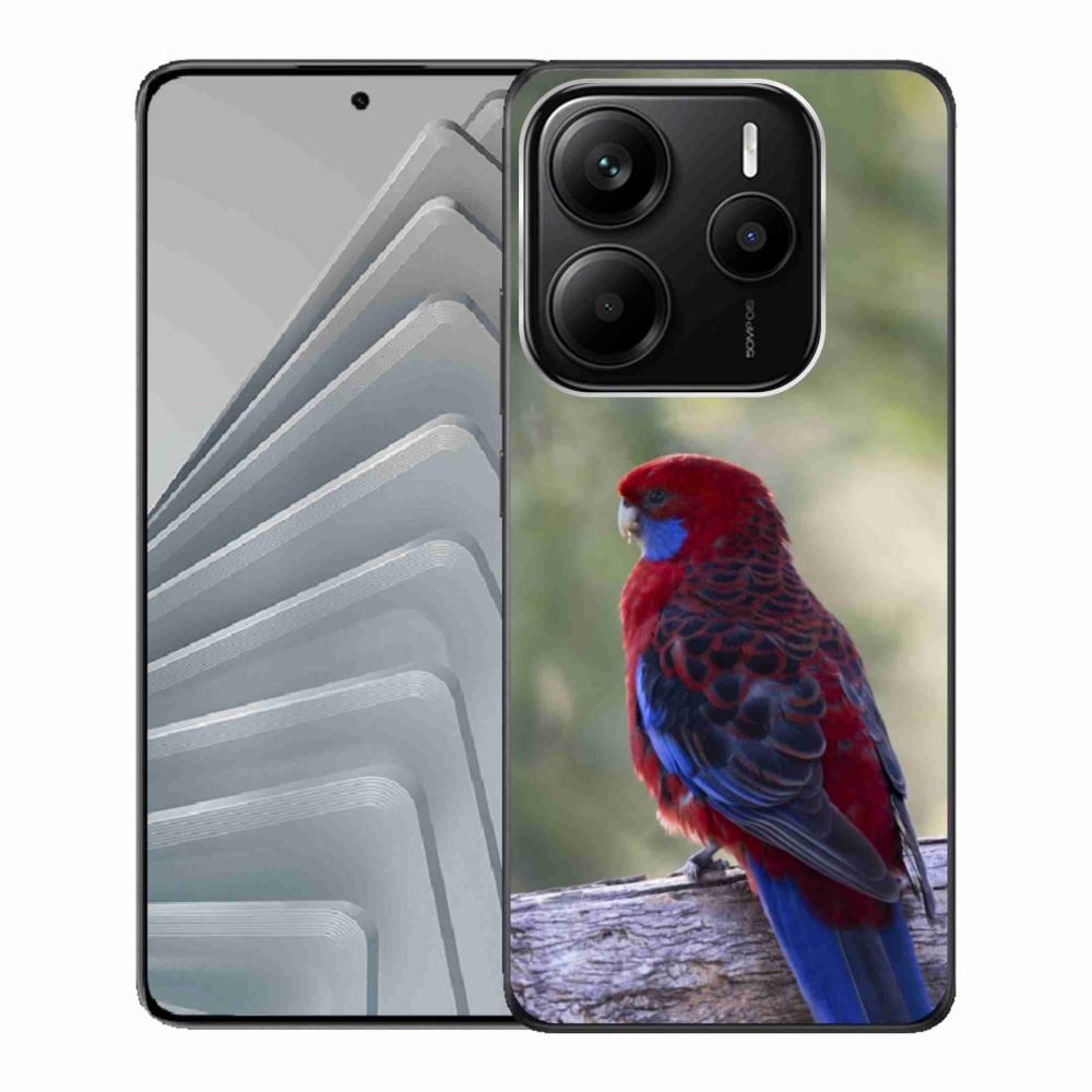 Gélový kryt mmCase na Xiaomi Redmi Note 14 5G - papagáj rosela