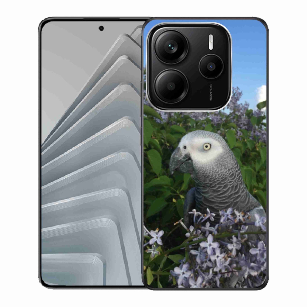 Gélový kryt mmCase na Xiaomi Redmi Note 14 5G - papagáj žako
