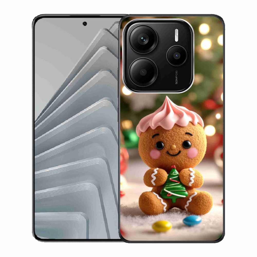 Gélový kryt mmCase na Xiaomi Redmi Note 14 5G - perníček