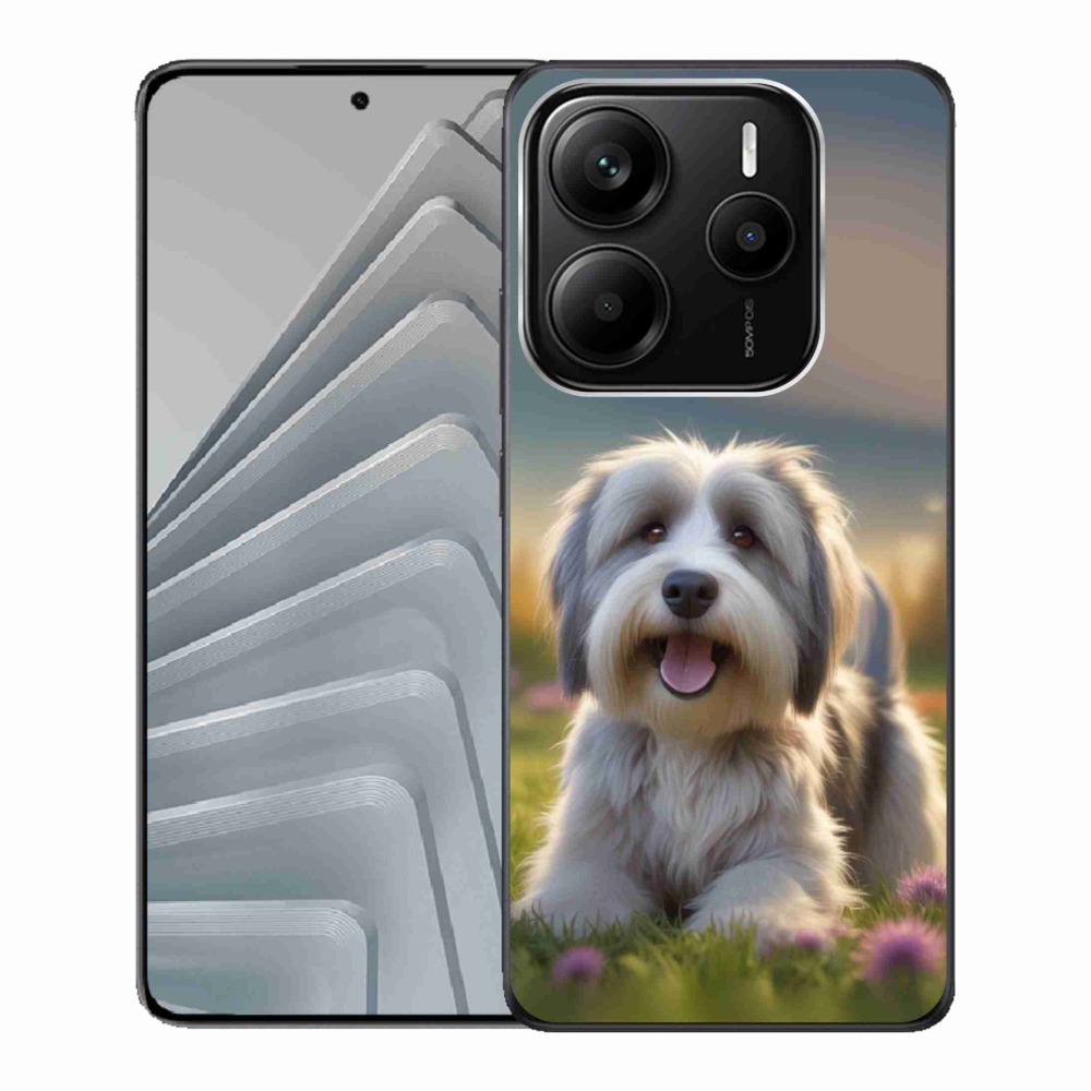 Gélový kryt mmCase na Xiaomi Redmi Note 14 5G - roztomilý havanský psík