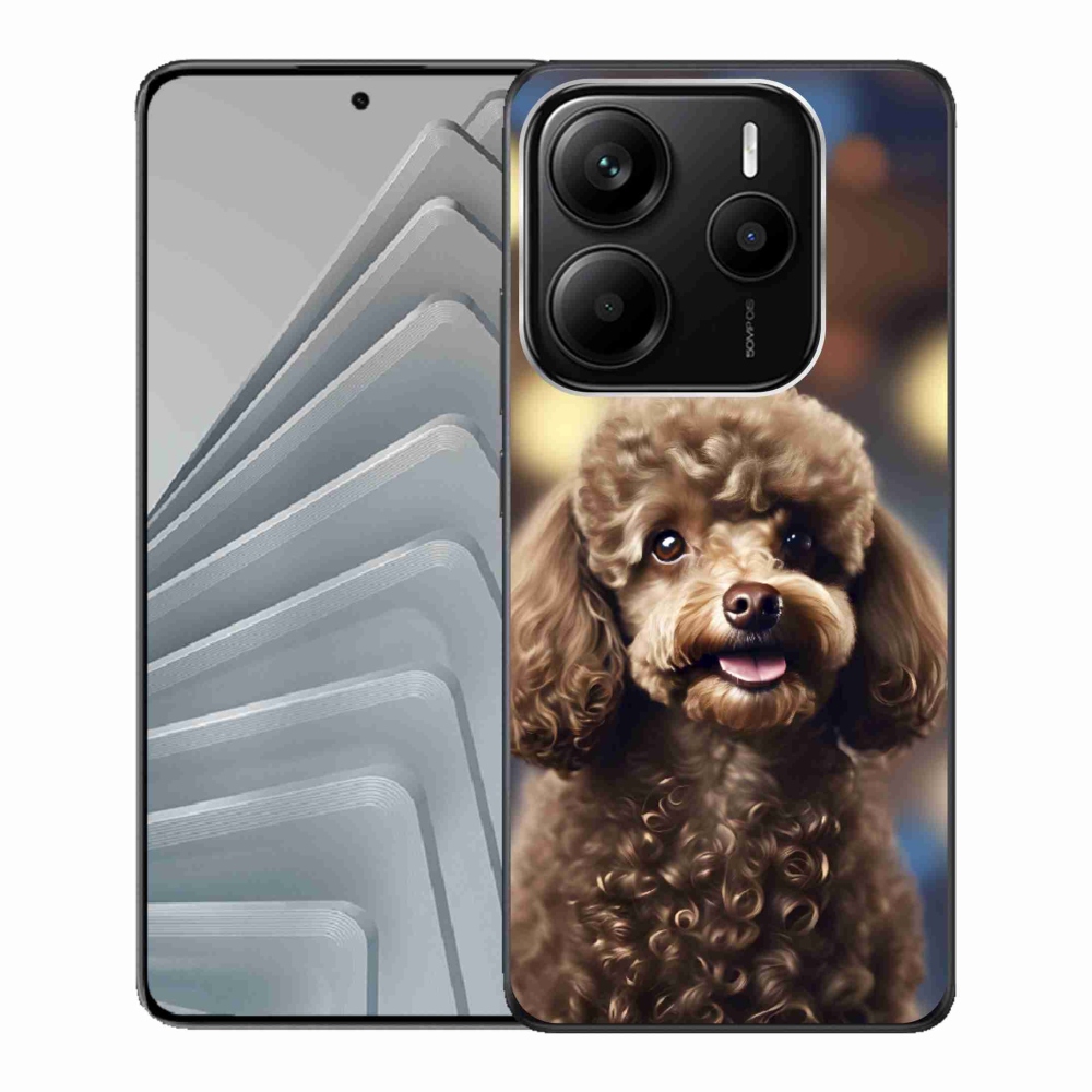 Gélový kryt mmCase na Xiaomi Redmi Note 14 5G - roztomilý pudel
