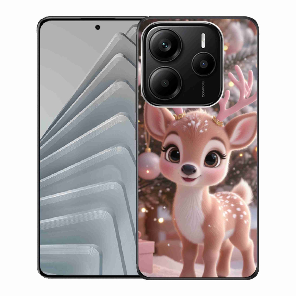 Gélový kryt mmCase na Xiaomi Redmi Note 14 5G - roztomilý sob