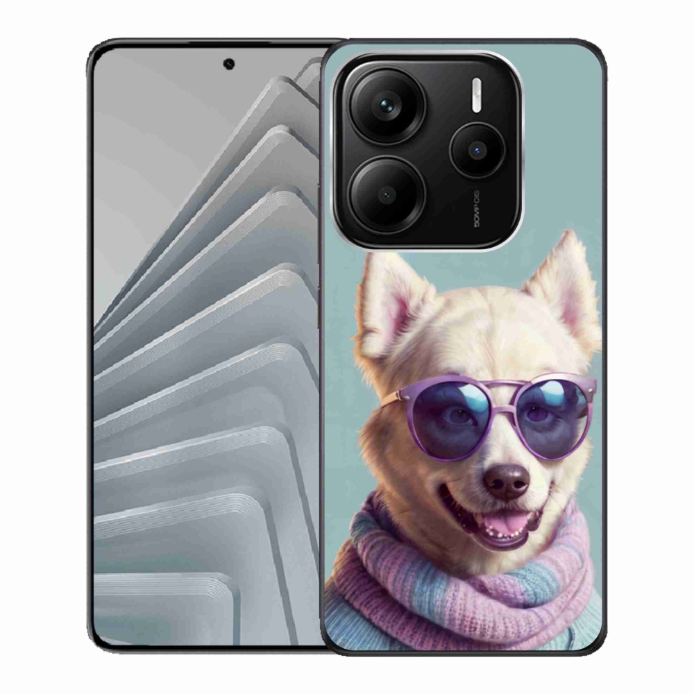 Gélový kryt mmCase na Xiaomi Redmi Note 14 5G - štýlový nemecký špic