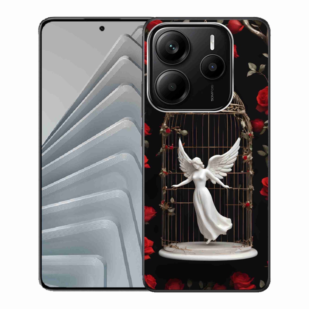 Gélový kryt mmCase na Xiaomi Redmi Note 14 5G - uväznený anjel