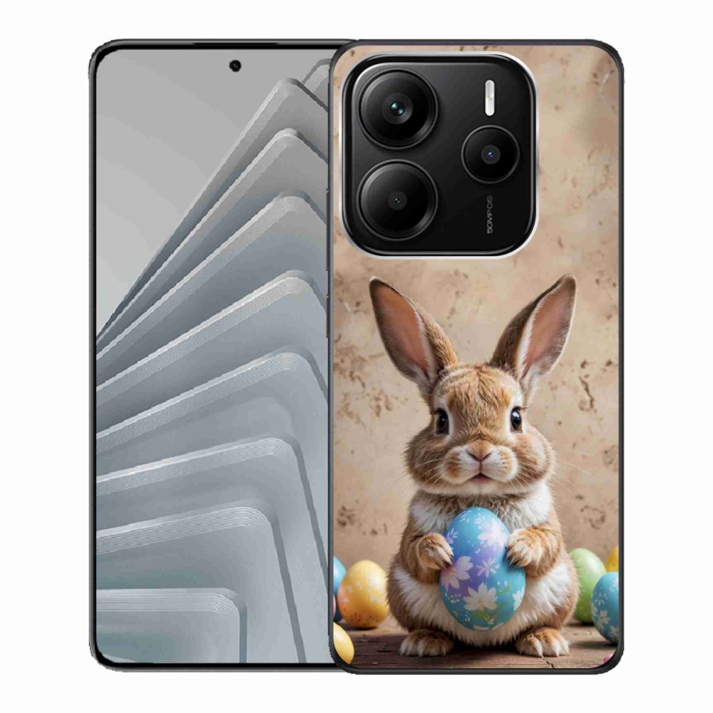 Gélový kryt mmCase na Xiaomi Redmi Note 14 5G - veľkonočný zajačik