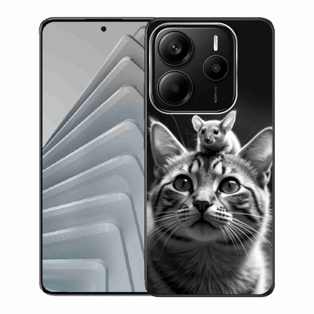 Gélový kryt mmCase na Xiaomi Redmi Note 14 5G - zvieracie priateľstvo 2