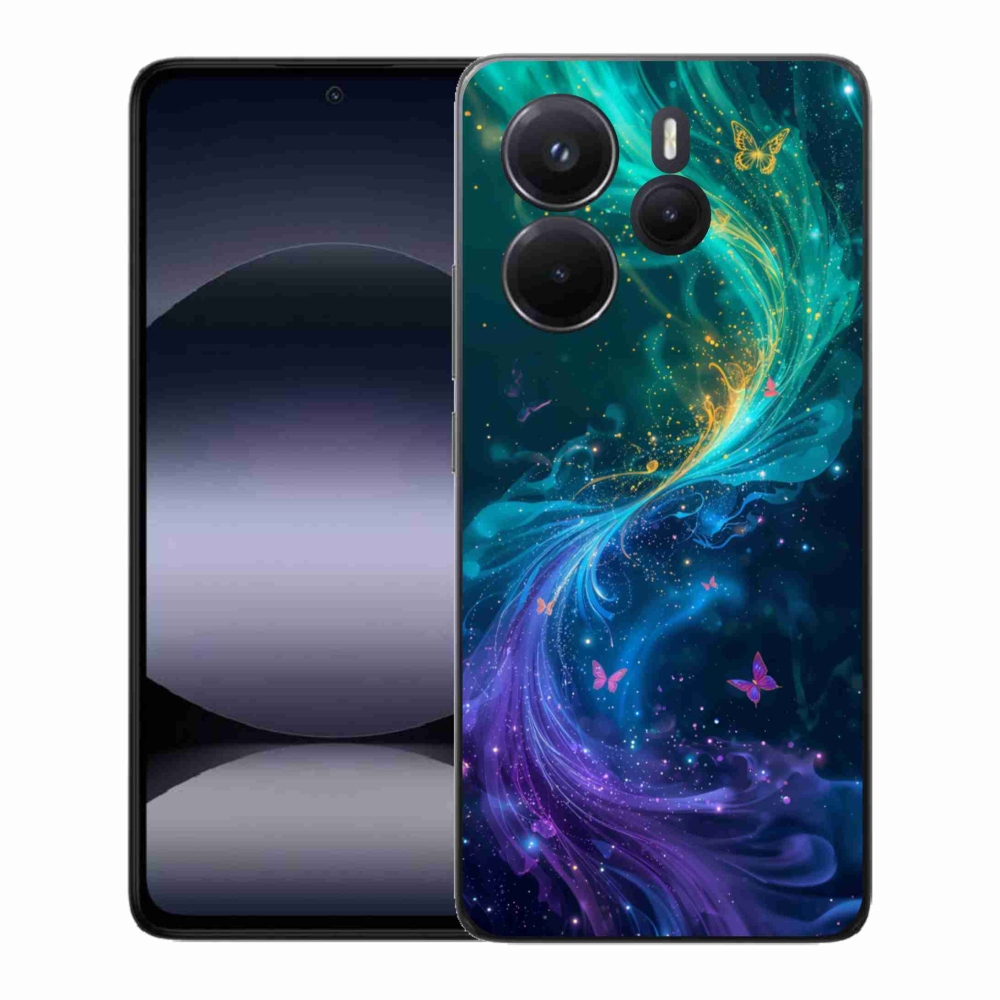 Gélový kryt mmCase na Xiaomi Redmi Note 14 - abstraktný motív 31