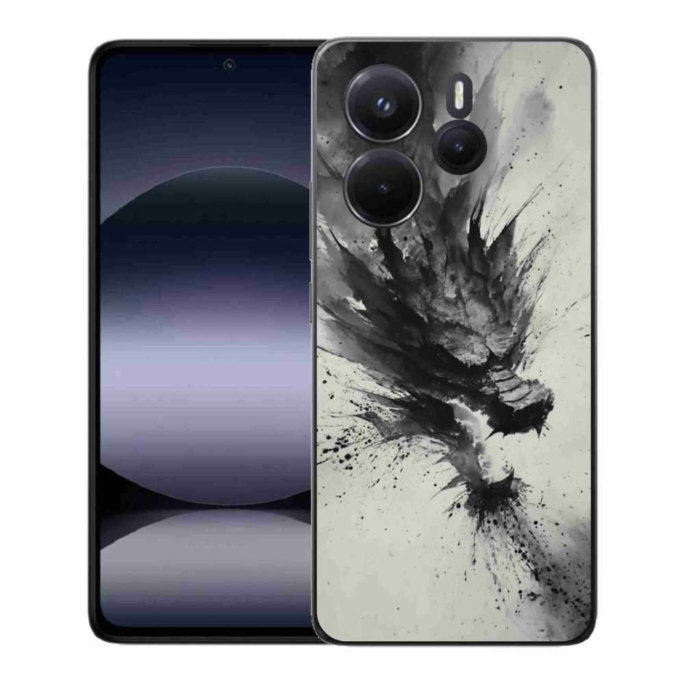 Gélový kryt mmCase na Xiaomi Redmi Note 14 - abstraktný motív 32