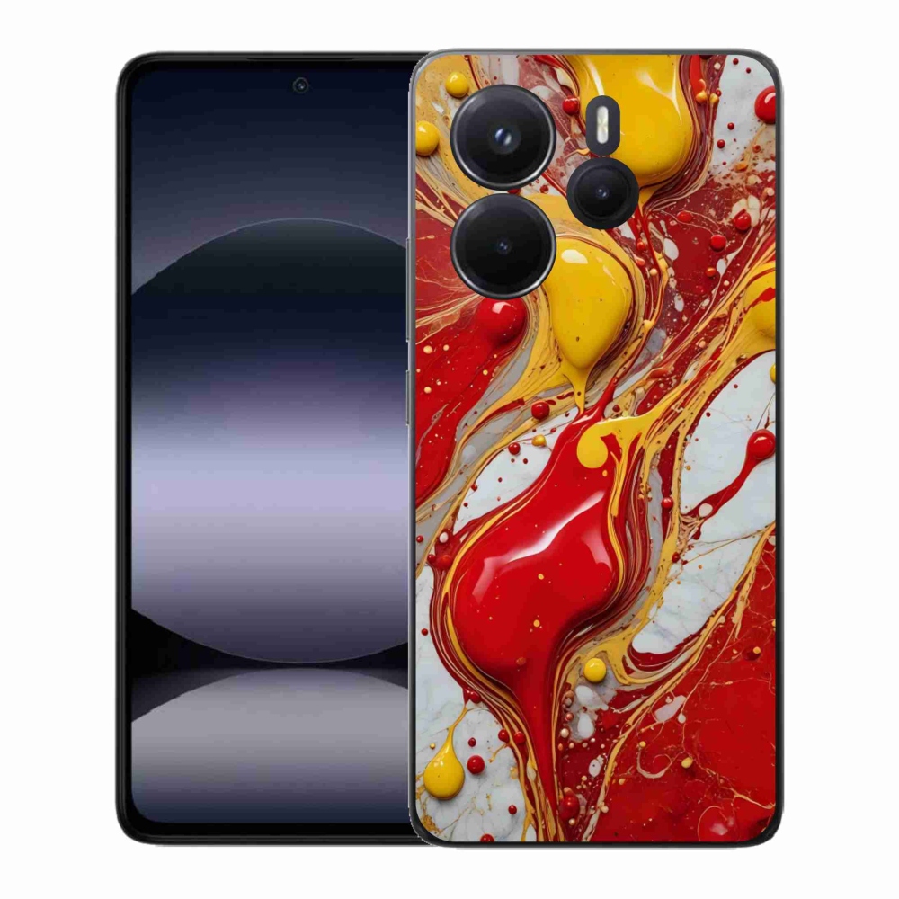 Gélový kryt mmCase na Xiaomi Redmi Note 14 - abstraktný motív 42