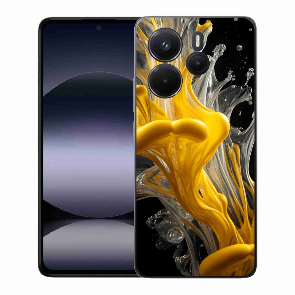 Gélový kryt mmCase na Xiaomi Redmi Note 14 - abstraktný motív 48