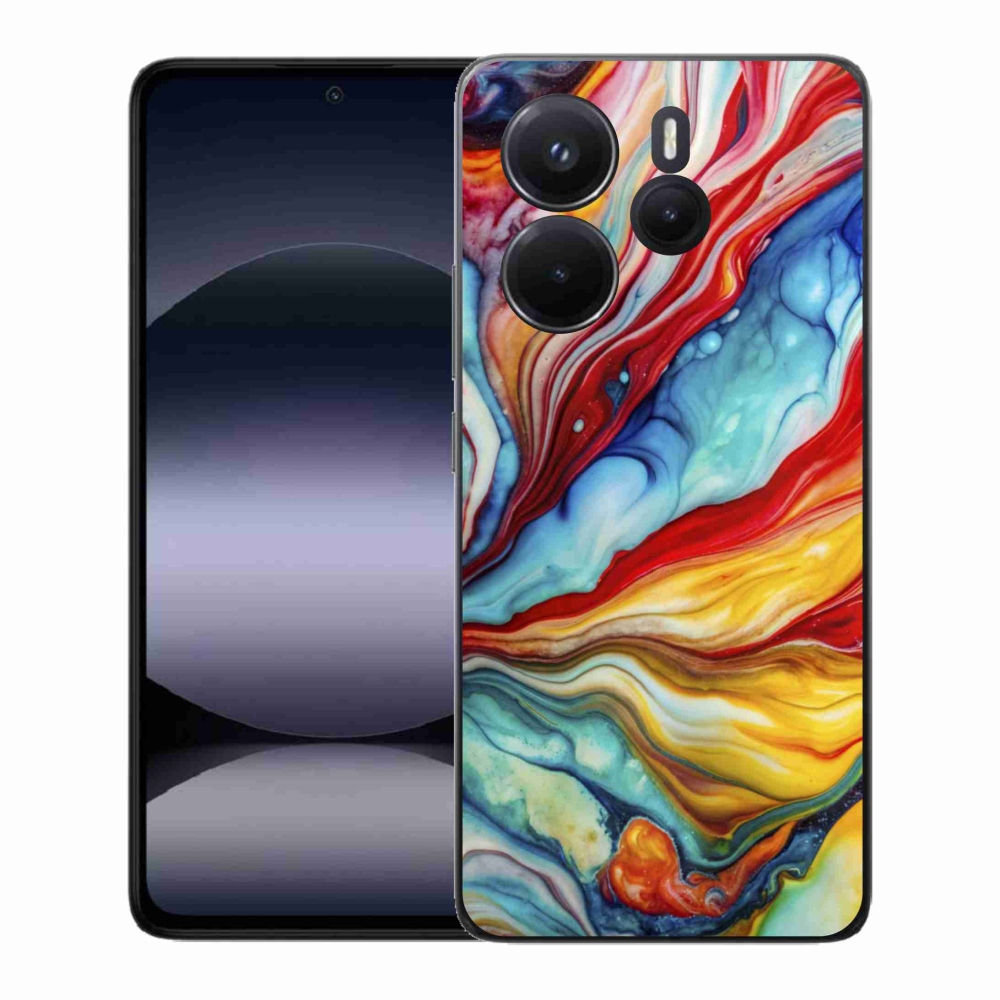 Gélový kryt mmCase na Xiaomi Redmi Note 14 - abstraktný motív 58