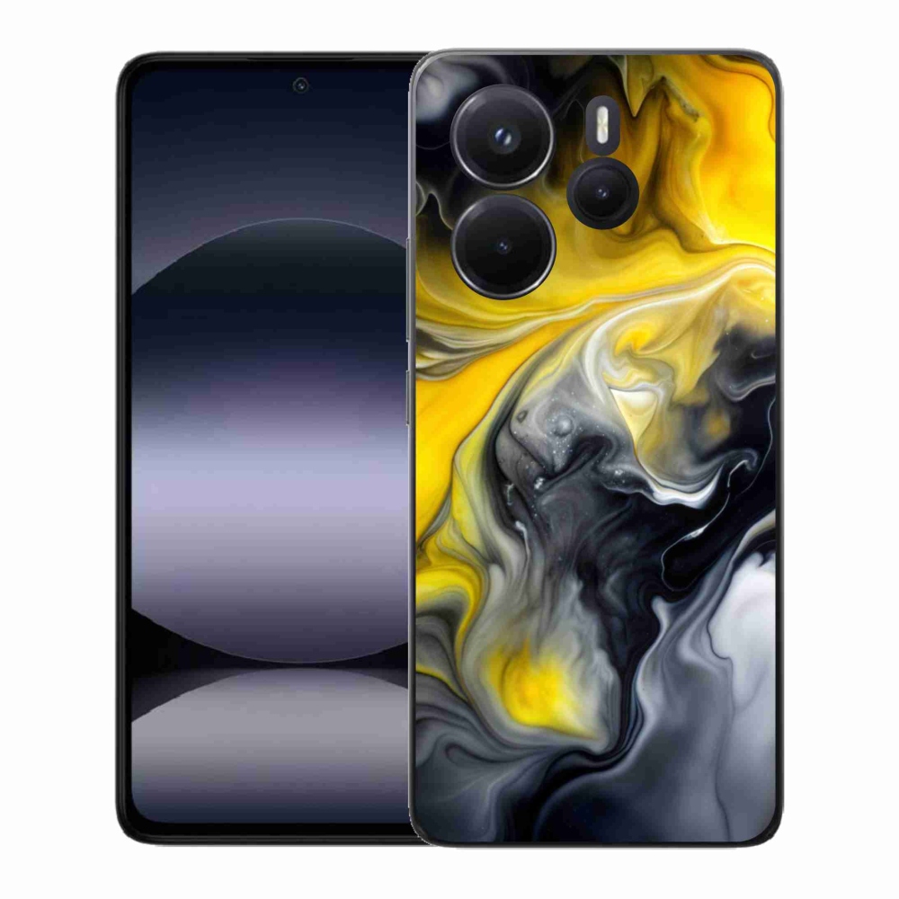 Gélový kryt mmCase na Xiaomi Redmi Note 14 - abstraktný motív 60