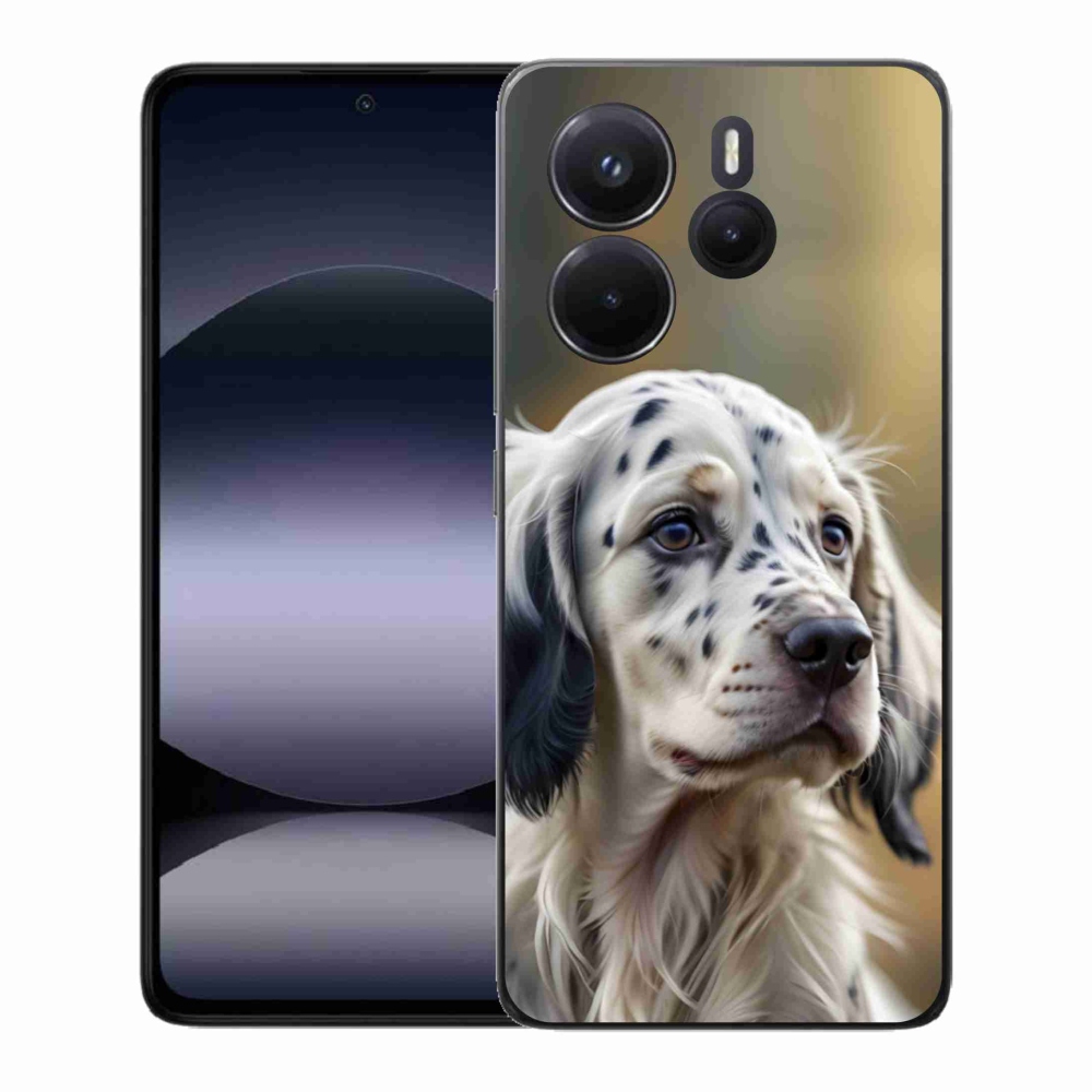 Gélový kryt mmCase na Xiaomi Redmi Note 14 - anglický seter