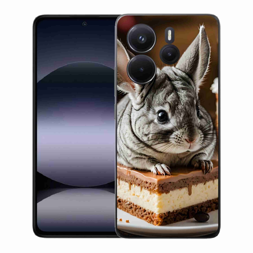 Gélový kryt mmCase na Xiaomi Redmi Note 14 - činčila