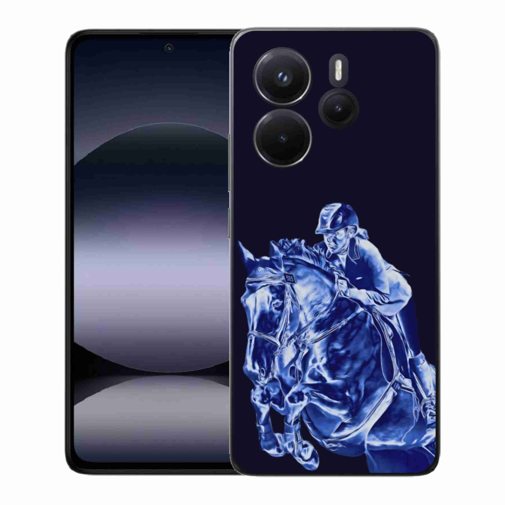 Gélový kryt mmCase na Xiaomi Redmi Note 14 - dostihový kôň