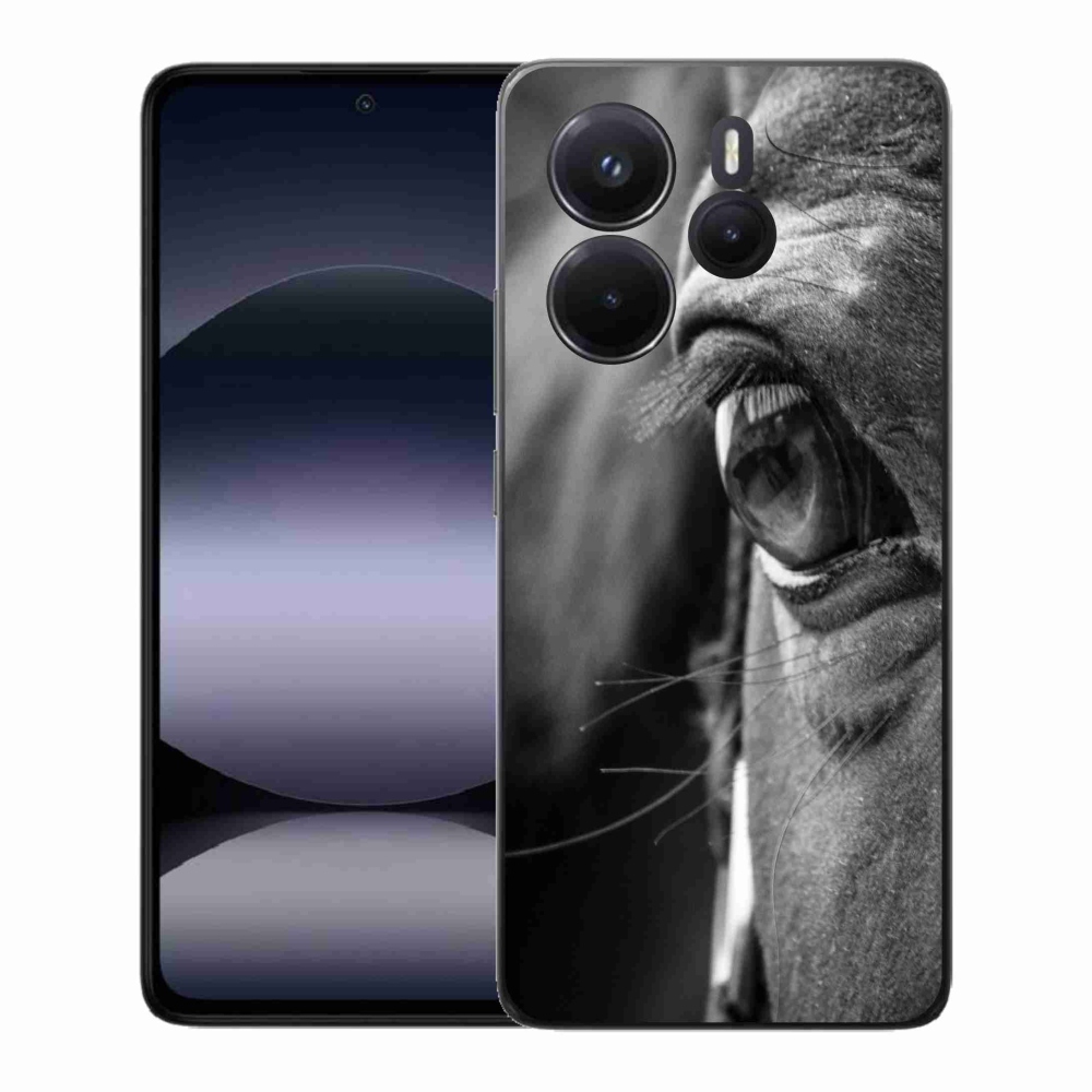 Gélový kryt mmCase na Xiaomi Redmi Note 14 - konský pohľad