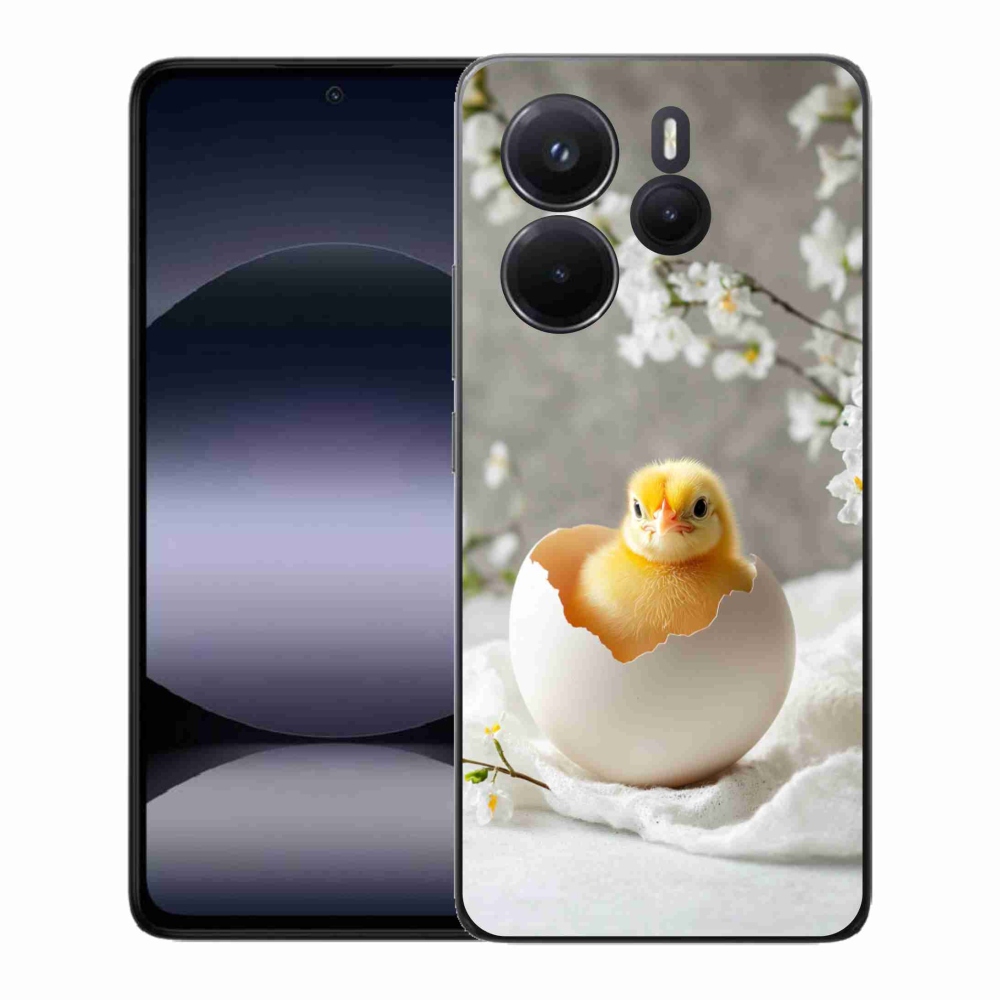 Gélový kryt mmCase na Xiaomi Redmi Note 14 - kuriatko