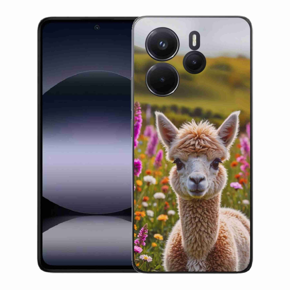 Gélový kryt mmCase na Xiaomi Redmi Note 14 - lama na lúke