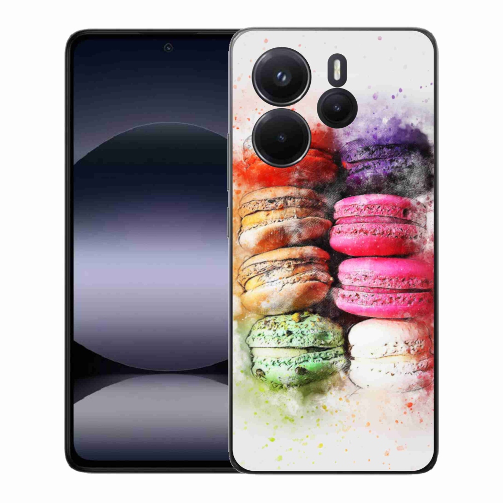 Gélový kryt mmCase na Xiaomi Redmi Note 14 - makrónky