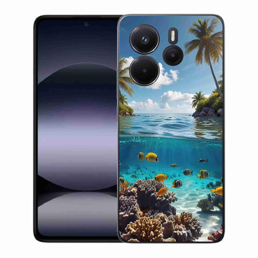 Gélový kryt mmCase na Xiaomi Redmi Note 14 - morský svet 4