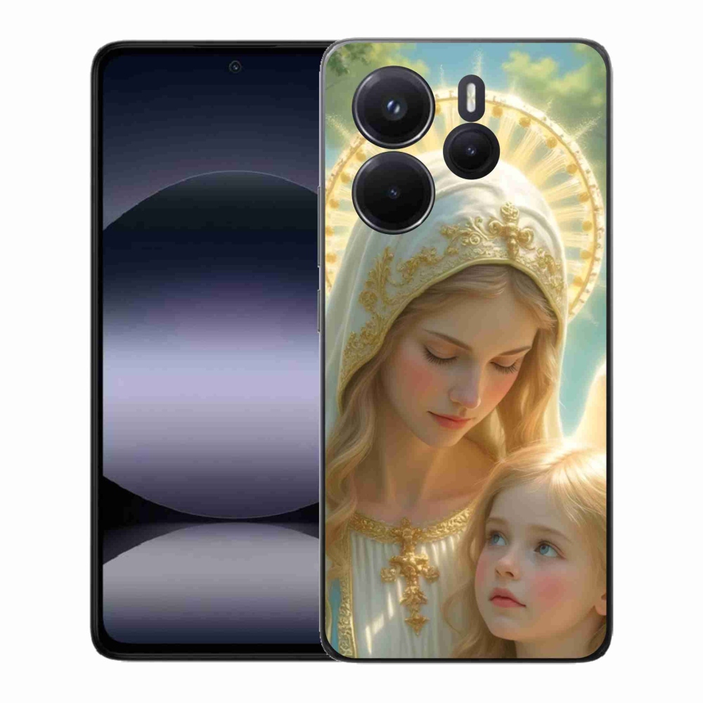 Gélový kryt mmCase na Xiaomi Redmi Note 14 - náboženský motív 2