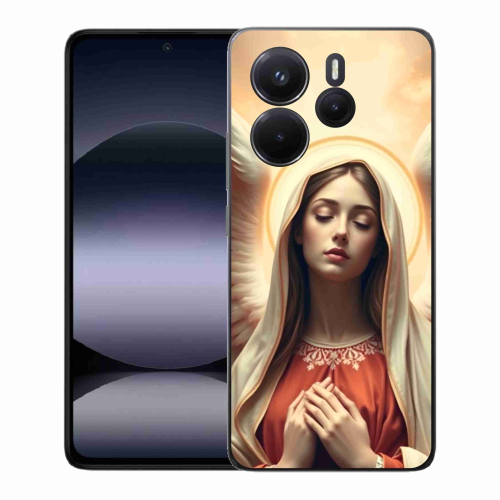 Gélový kryt mmCase na Xiaomi Redmi Note 14 - náboženský motív