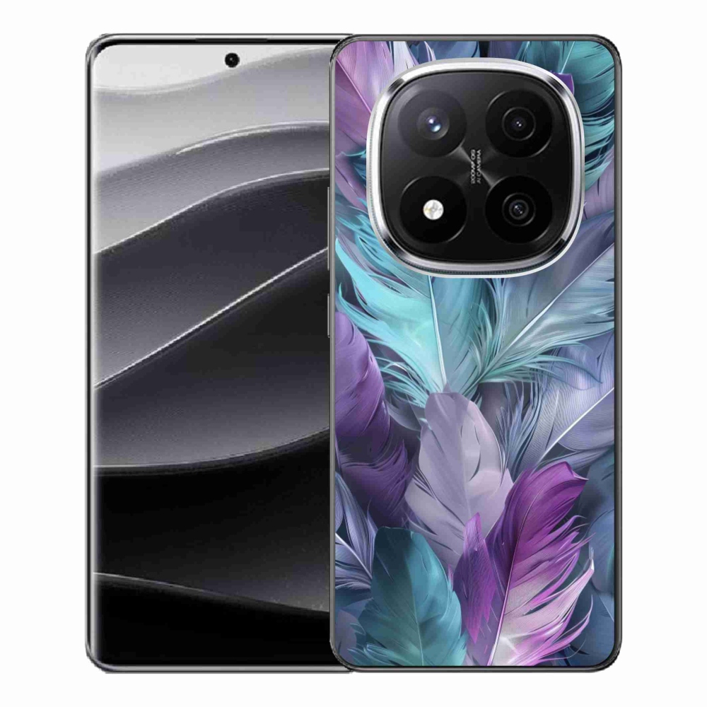 Gélový kryt mmCase na Xiaomi Redmi Note 14 Pro+ 5G - farebné perie 2