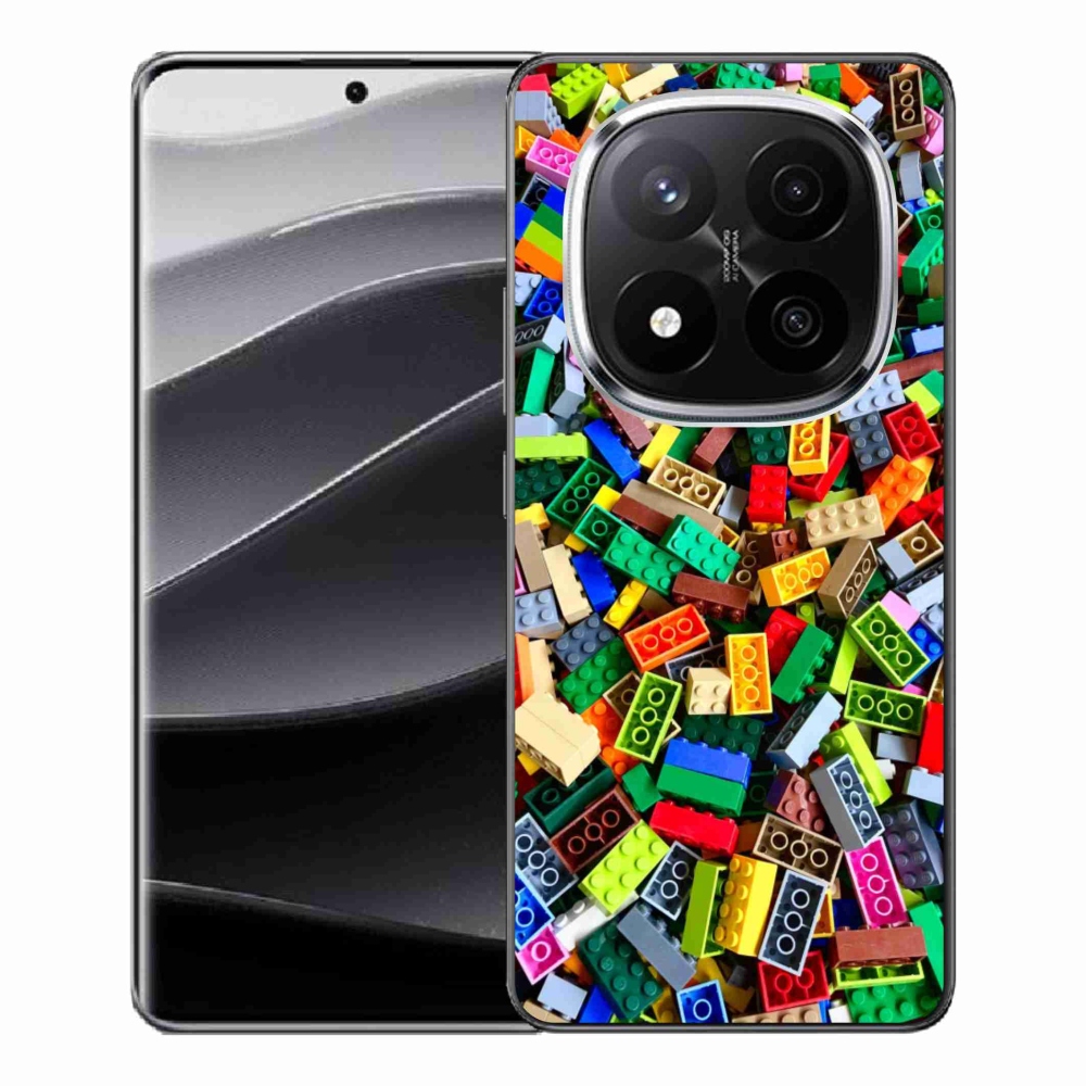 Gélový kryt mmCase na Xiaomi Redmi Note 14 Pro+ 5G - farebné stavebné kocky