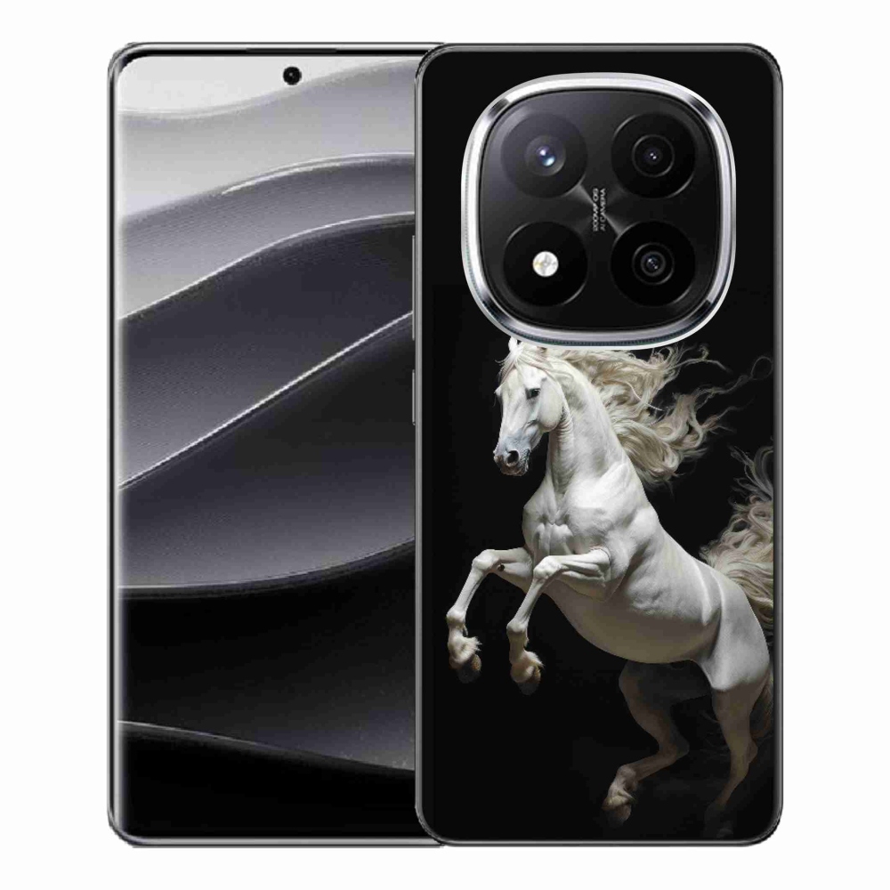 Gélový kryt mmCase na Xiaomi Redmi Note 14 Pro+ 5G - biely kôň 4