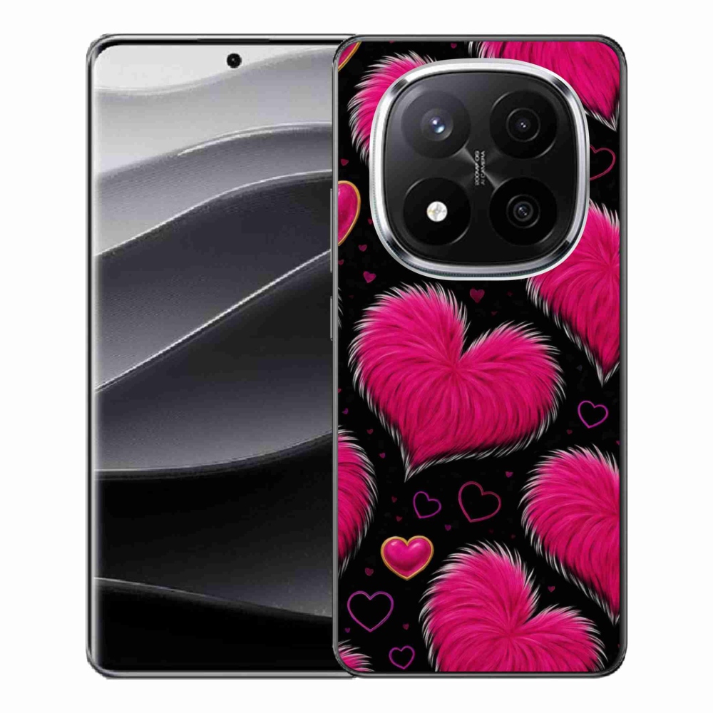 Gélový kryt mmCase na Xiaomi Redmi Note 14 Pro+ 5G - hebké srdce