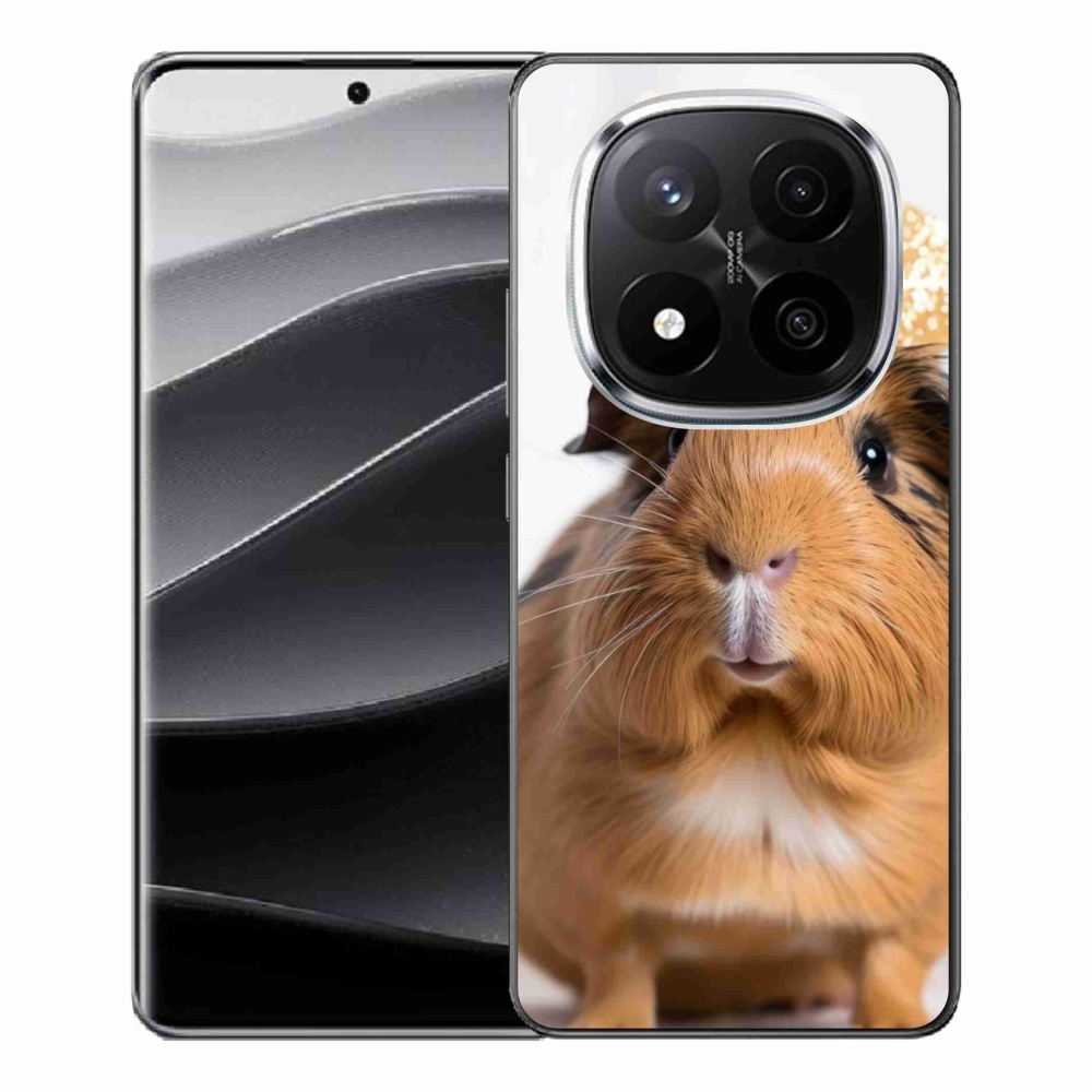 Gélový kryt mmCase na Xiaomi Redmi Note 14 Pro+ 5G - hnedé morča