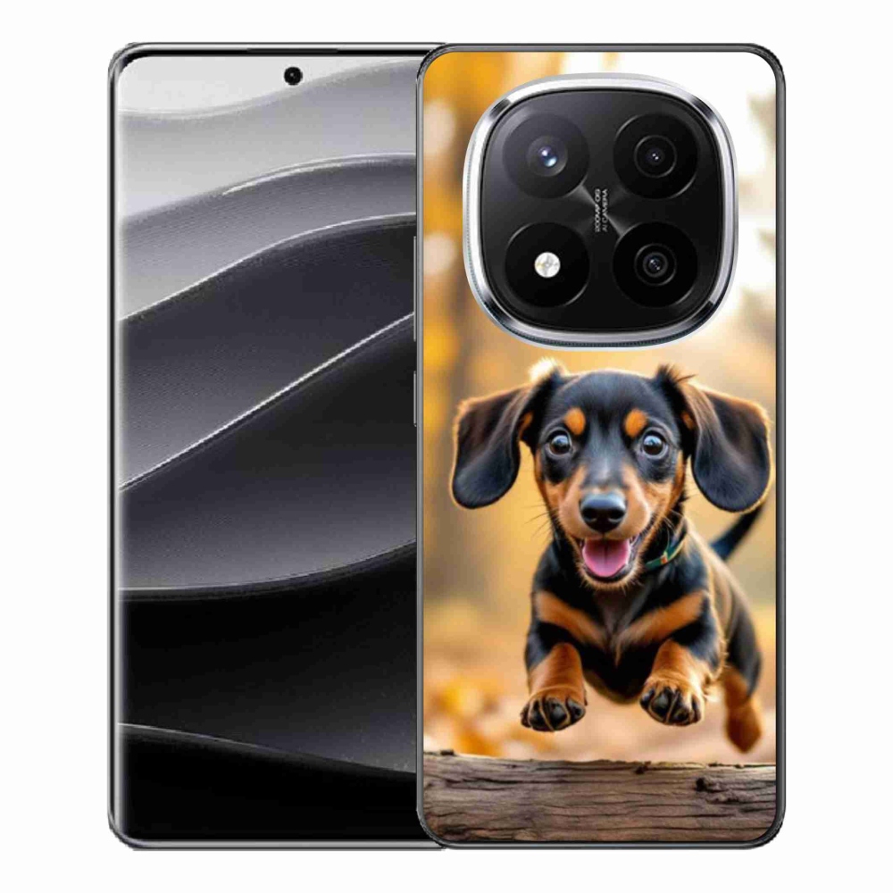 Gélový kryt mmCase na Xiaomi Redmi Note 14 Pro+ 5G - jazvečík 2