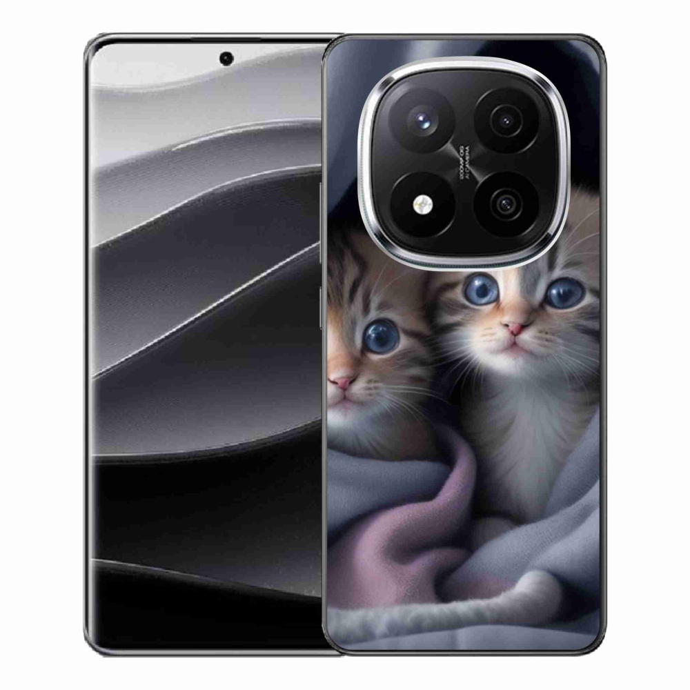 Gélový kryt mmCase na Xiaomi Redmi Note 14 Pro+ 5G - mačacie duo 2