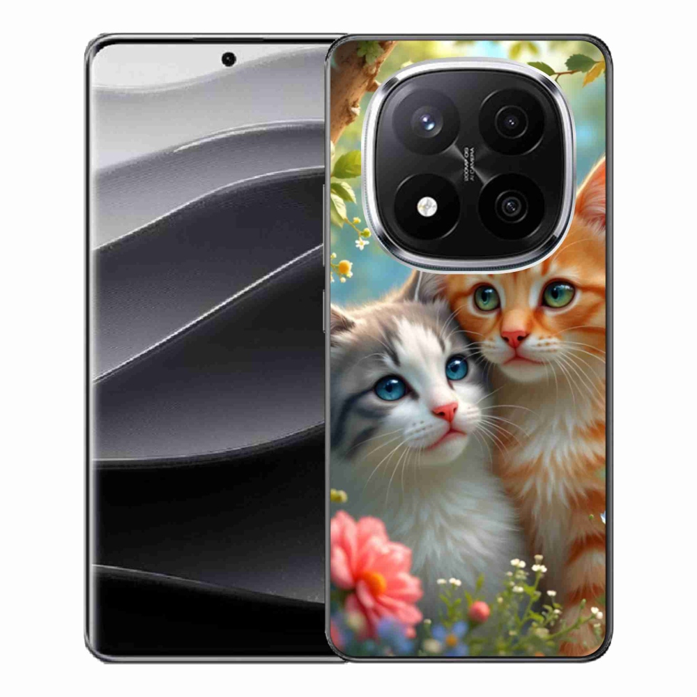 Gélový kryt mmCase na Xiaomi Redmi Note 14 Pro+ 5G - mačacia láska 2