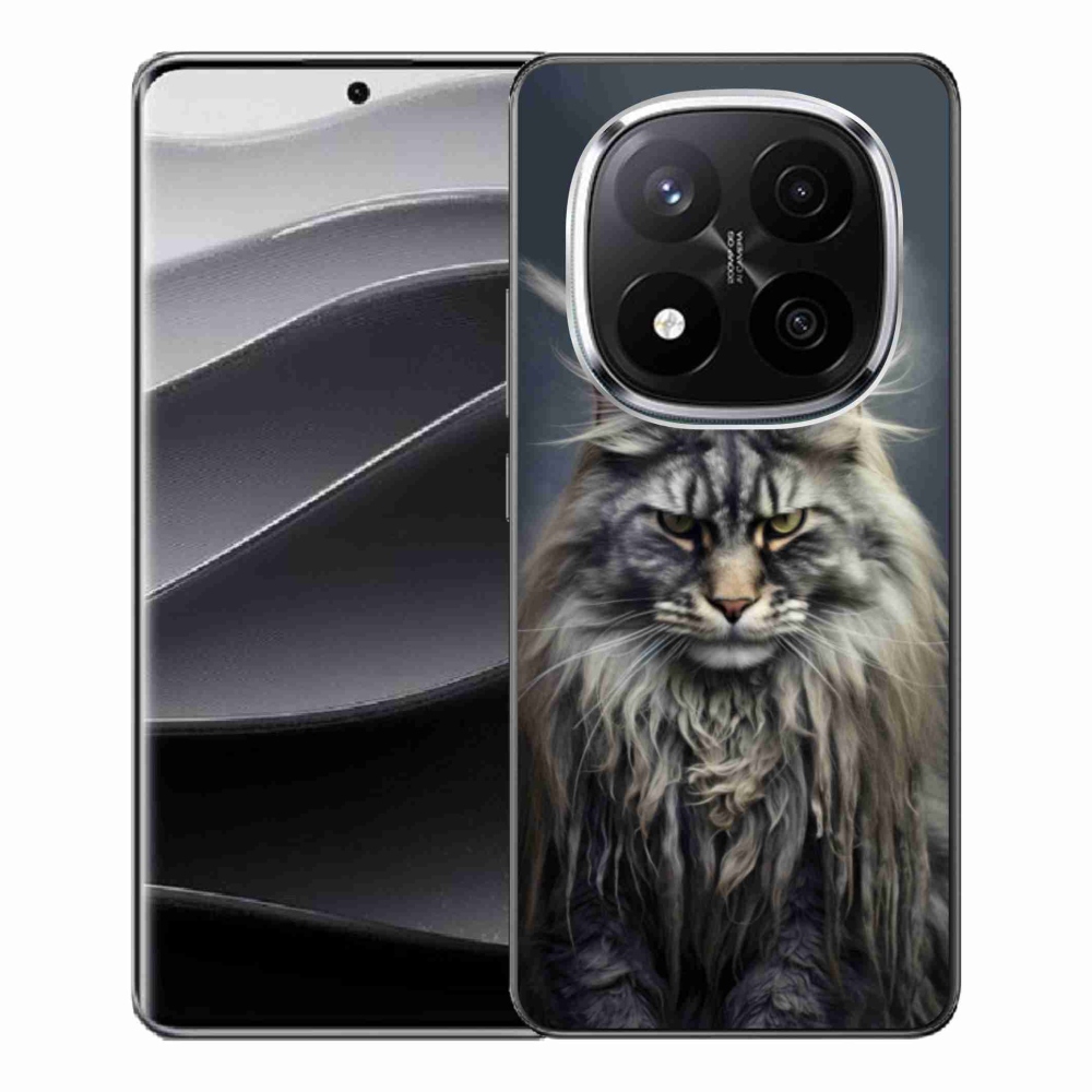 Gélový kryt mmCase na Xiaomi Redmi Note 14 Pro+ 5G - mačacie pohľad 4