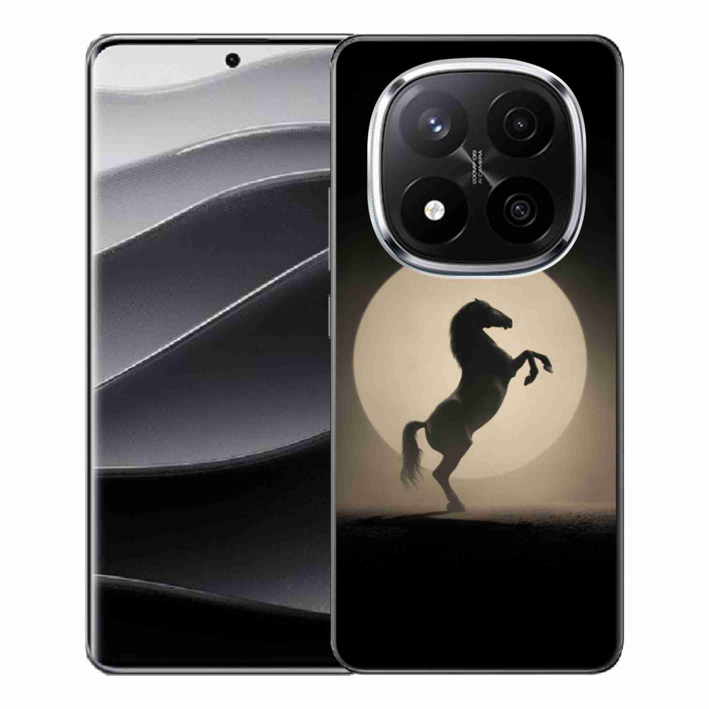 Gélový kryt mmCase na Xiaomi Redmi Note 14 Pro+ 5G - kôň v siluete