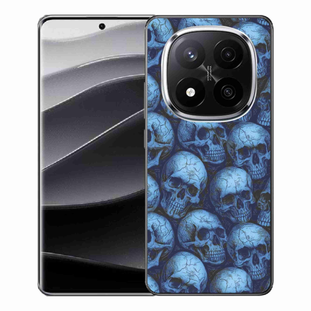Gélový kryt mmCase na Xiaomi Redmi Note 14 Pro+ 5G - lebky