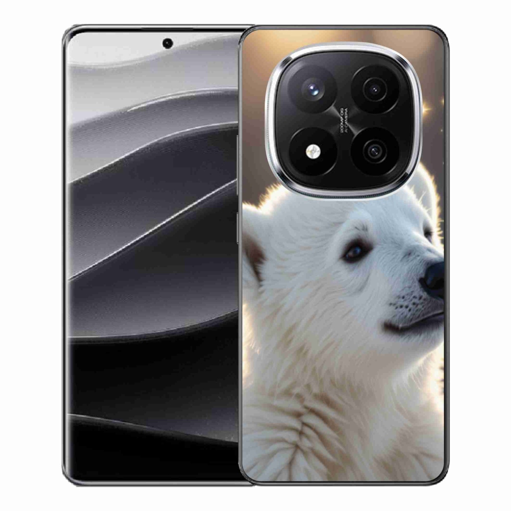 Gélový kryt mmCase na Xiaomi Redmi Note 14 Pro+ 5G - ľadový medveď